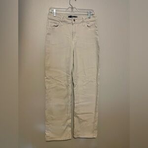 Hollister Beige ultra High-Rise Dad Jeans